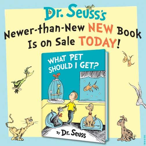 What Pet Should I Get by Dr. Seuss