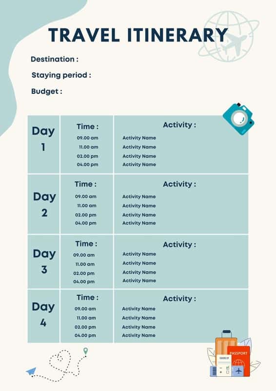 7 Tips Itinerary Adalah Rencana Perjalanan Lengkap Praktis untuk Liburan 2025