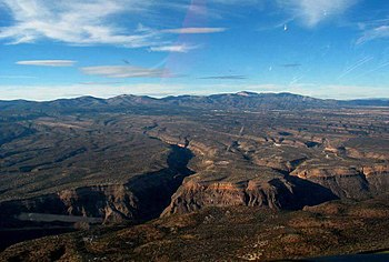 Volcanic plateau 