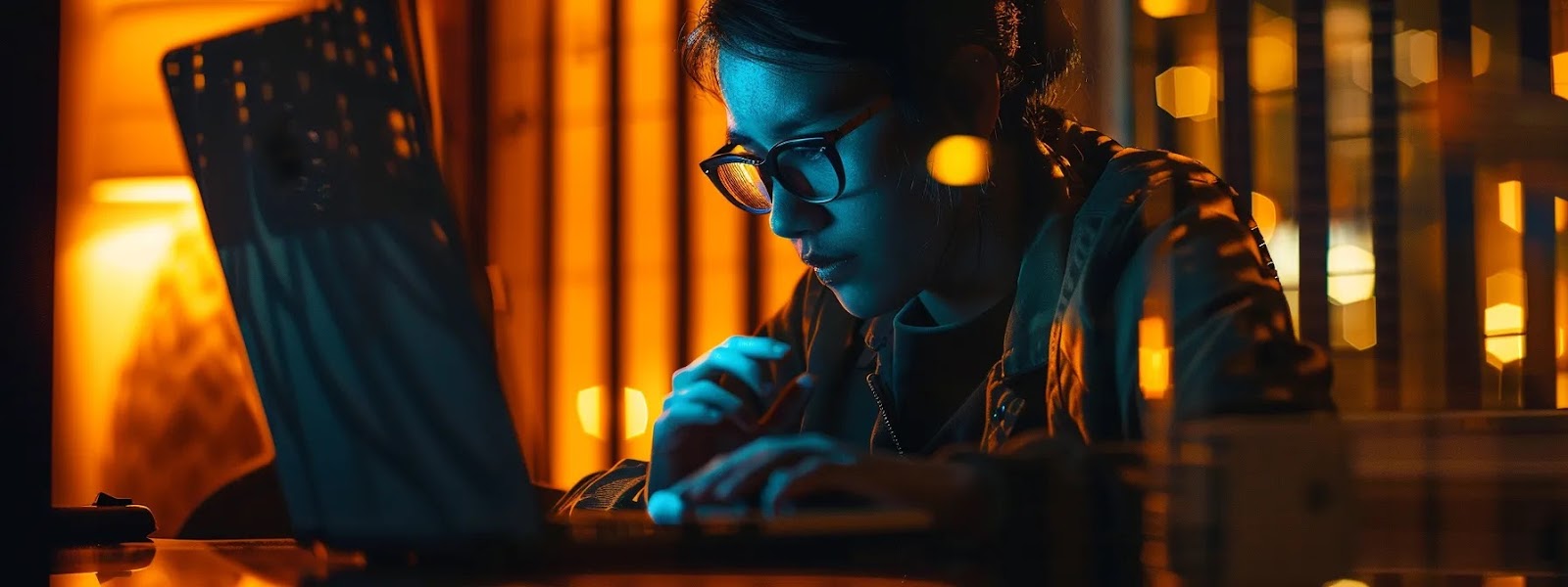 a person using advanced email filtering software to detect and prevent phishing attacks.