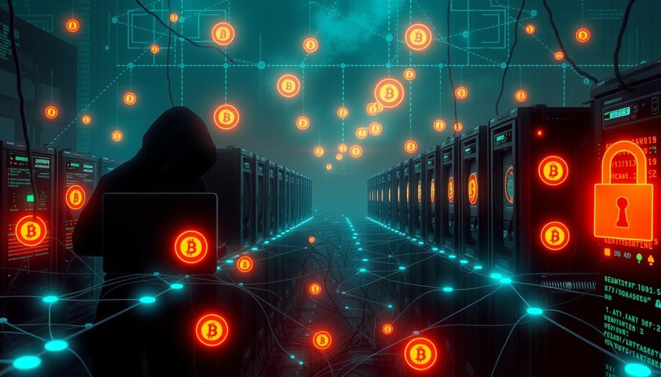 Cryptocurrency Mining Cryptojacking Process