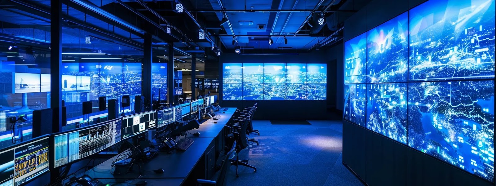 a sleek, modern network infrastructure setup prominently features a fortified demilitarized zone (dmz), with translucent barriers symbolizing security and isolation between public-facing services and the internal network, bathed in soft blue lighting to evoke a sense of technological sophistication.