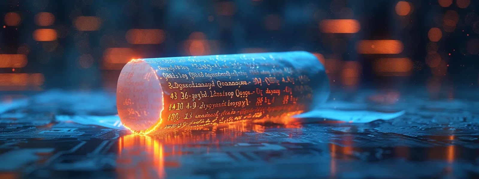 a visually striking digital landscape featuring an illuminated certificate scroll hovering above a secure digital vault, symbolizing the intricate interplay of cryptographic algorithms, hash functions, and digital identity verification in the realm of electronic signatures.