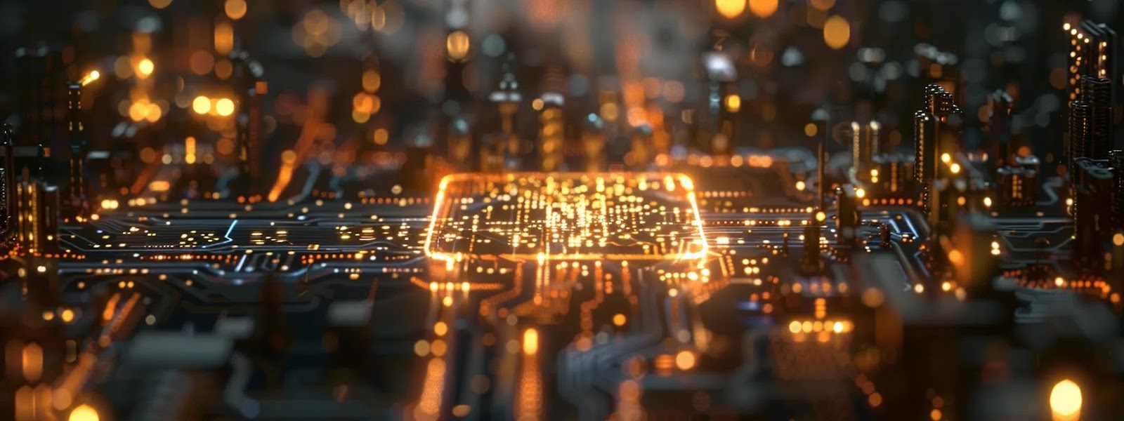 a glowing digital padlock surrounded by interconnected nodes and circuits, symbolizing the intricate framework of public key infrastructure that secures digital communications.