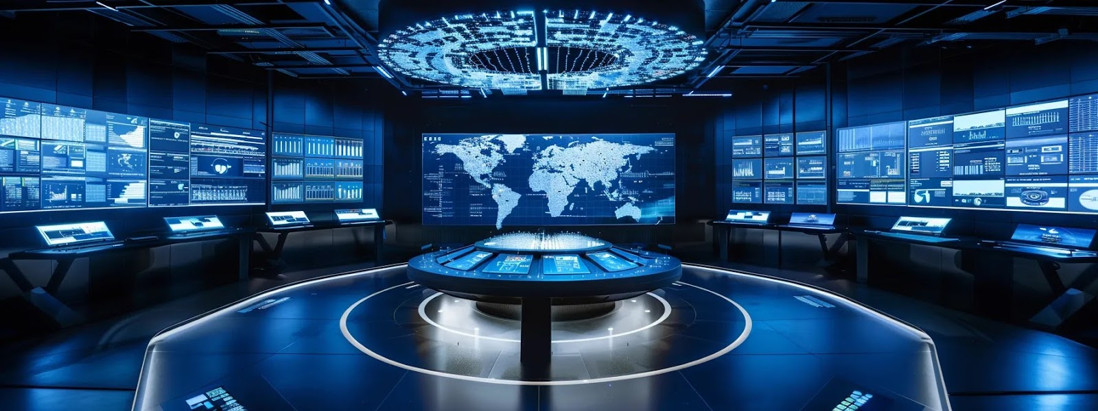 a sleek, futuristic network interface illuminated by soft blue light showcases a meticulously organized demilitarized zone with visual representations of firewalls, segmentation, and monitoring tools, symbolizing advanced digital security and efficiency in protecting sensitive data.