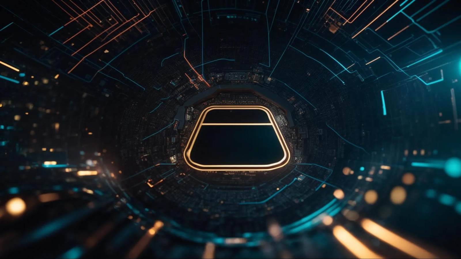 a visually striking close-up of a digital shield representing robust cybersecurity, surrounded by vibrant, glowing network connections, illustrating the intricate challenges and solutions of public key infrastructure deployment within a modern technological landscape.