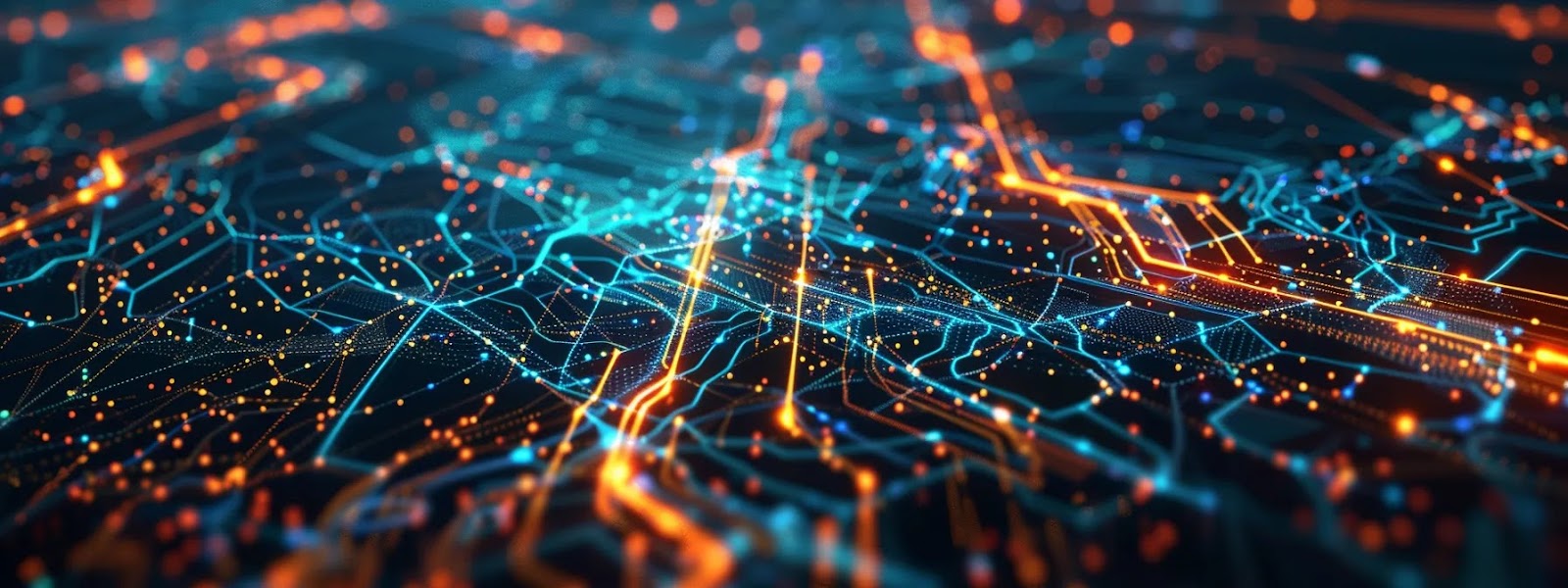 a dramatic, high-tech network visualization showcases a demilitarized zone (dmz) at the intersection of cybersecurity, featuring glowing server nodes and dynamic data flows, set against a darkened digital landscape.