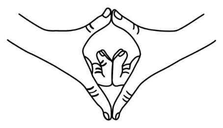 Yoni Mudra - Claire Stone Yoni Mudra. The Female Archangels.