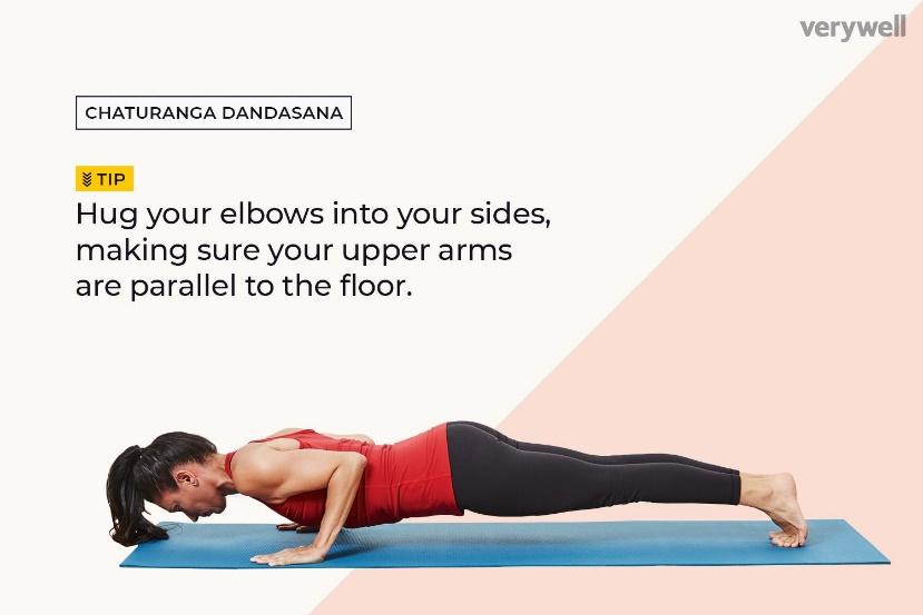 How to Do Low Plank (Chaturanga Dandasana)