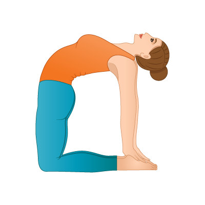 Yoga Pose: Camel Pose | YogaClassPlan.com