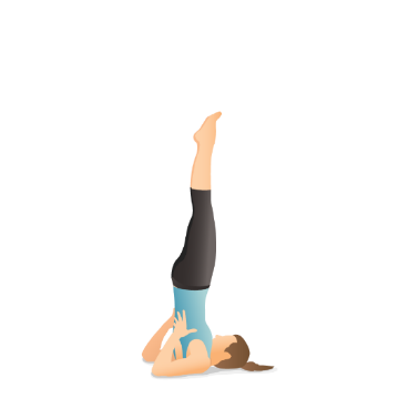 Yoga Pose: Supported Shoulder Stand | Pocket Yoga