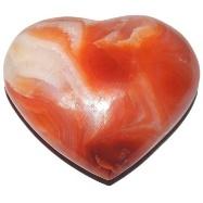 Inima carneol 5 cm. 