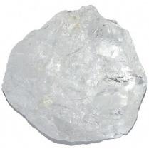 Cuart alb brut 6 cm.