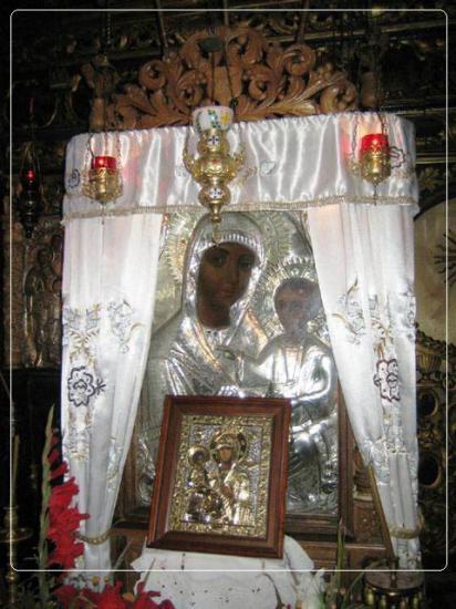 OrthPhoto - Icoana Preasfintei Nascatoare de Dumnezeu - Manastirea Rasca , Suceava - zidan2703