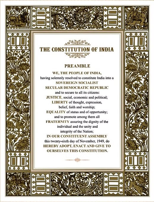 Preamble of indian constitution 2025 Important