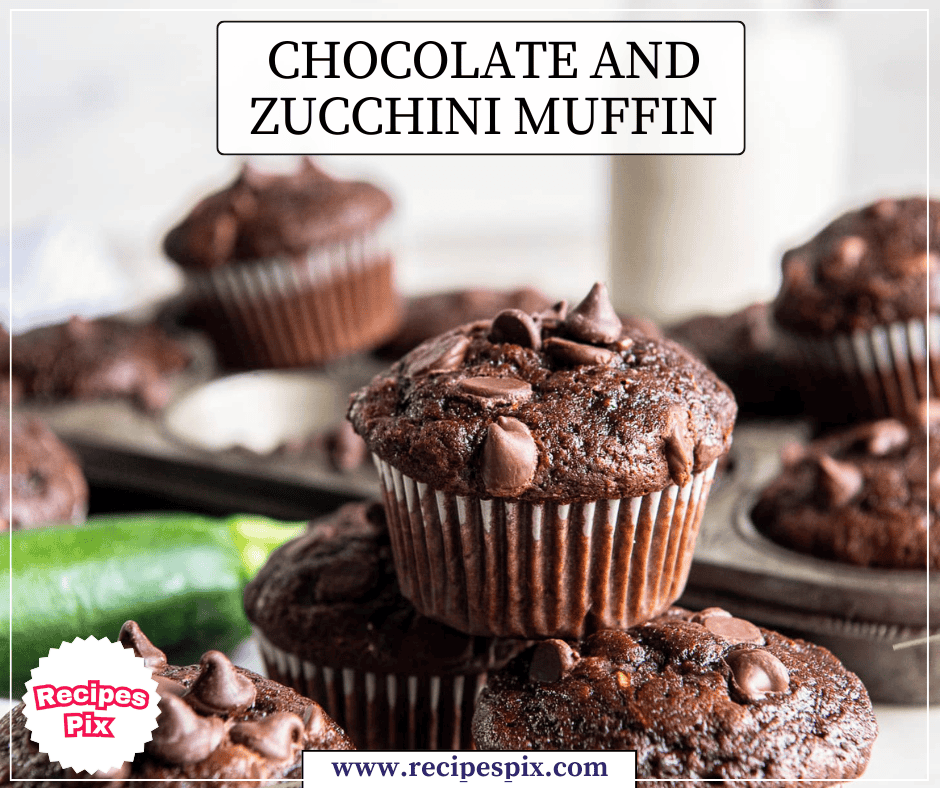 Chocolate and Zucchini Muffins