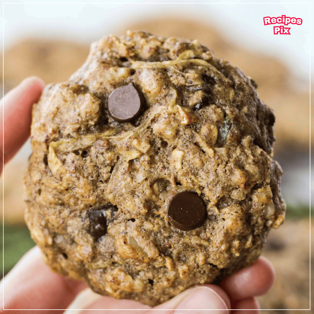 Zucchini Oatmeal Chocolate Chip Cookie 