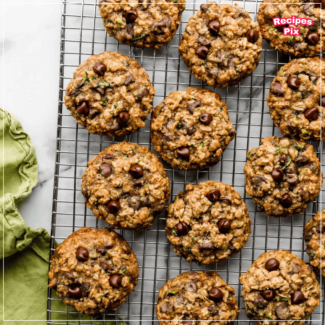 Zucchini Oatmeal Chocolate Chip Cookie 