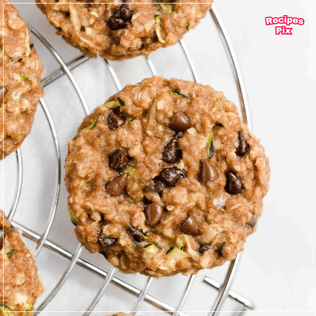 Zucchini Oatmeal Chocolate Chip Cookie 