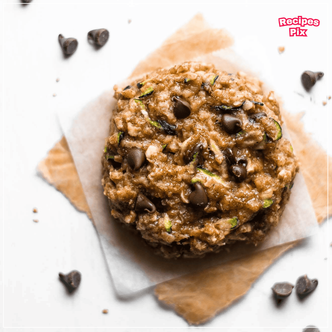 Zucchini Oatmeal Chocolate Chip Cookies