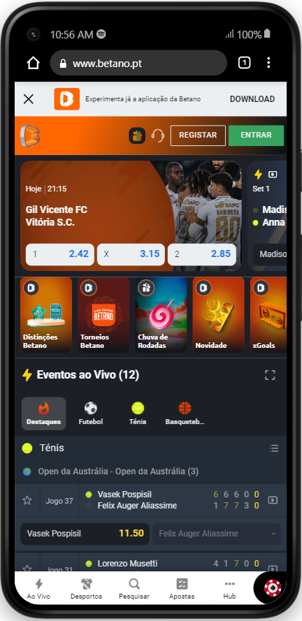 betano cassino online