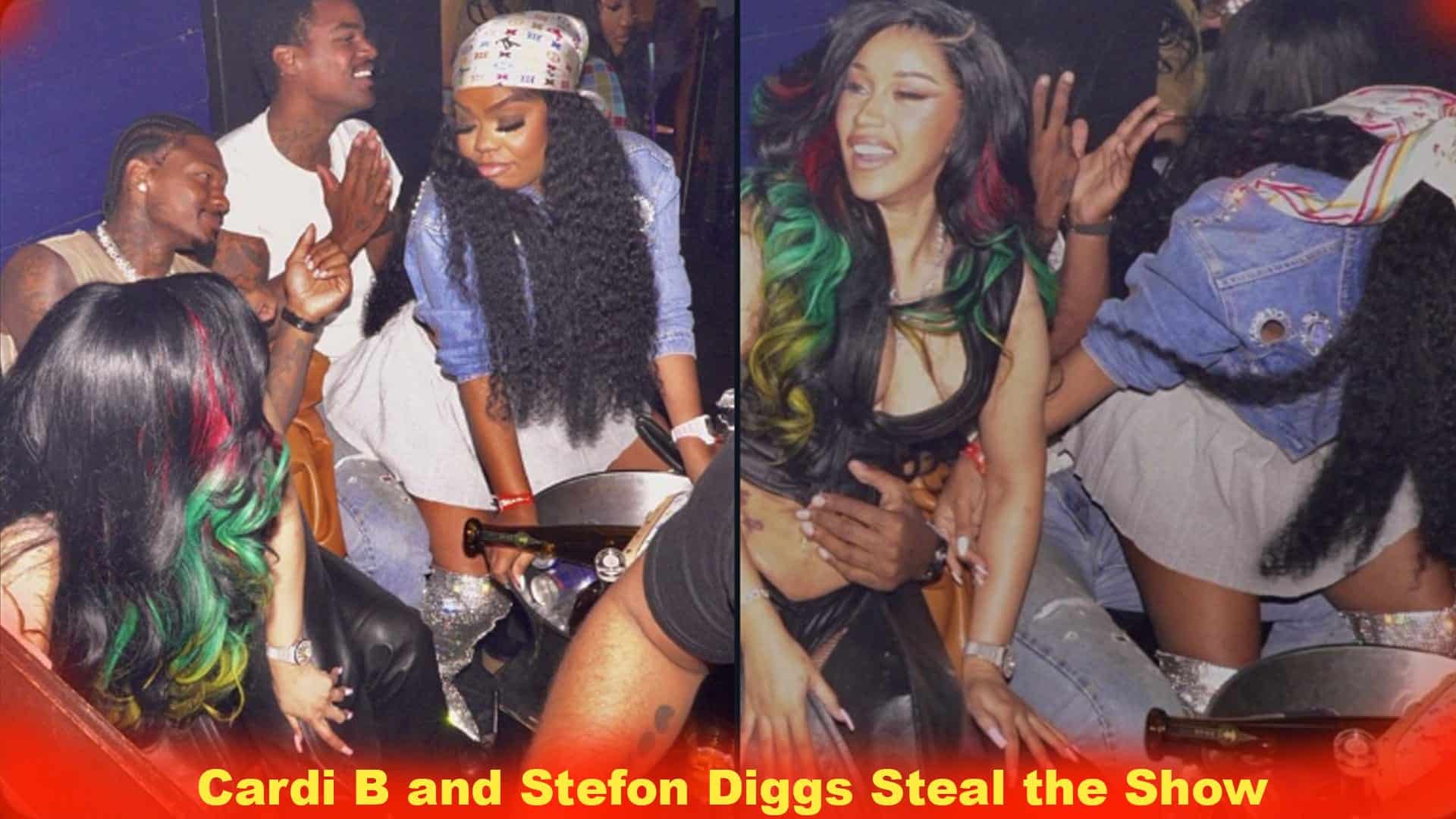 Cardi B and Stefon Diggs Steal the Show