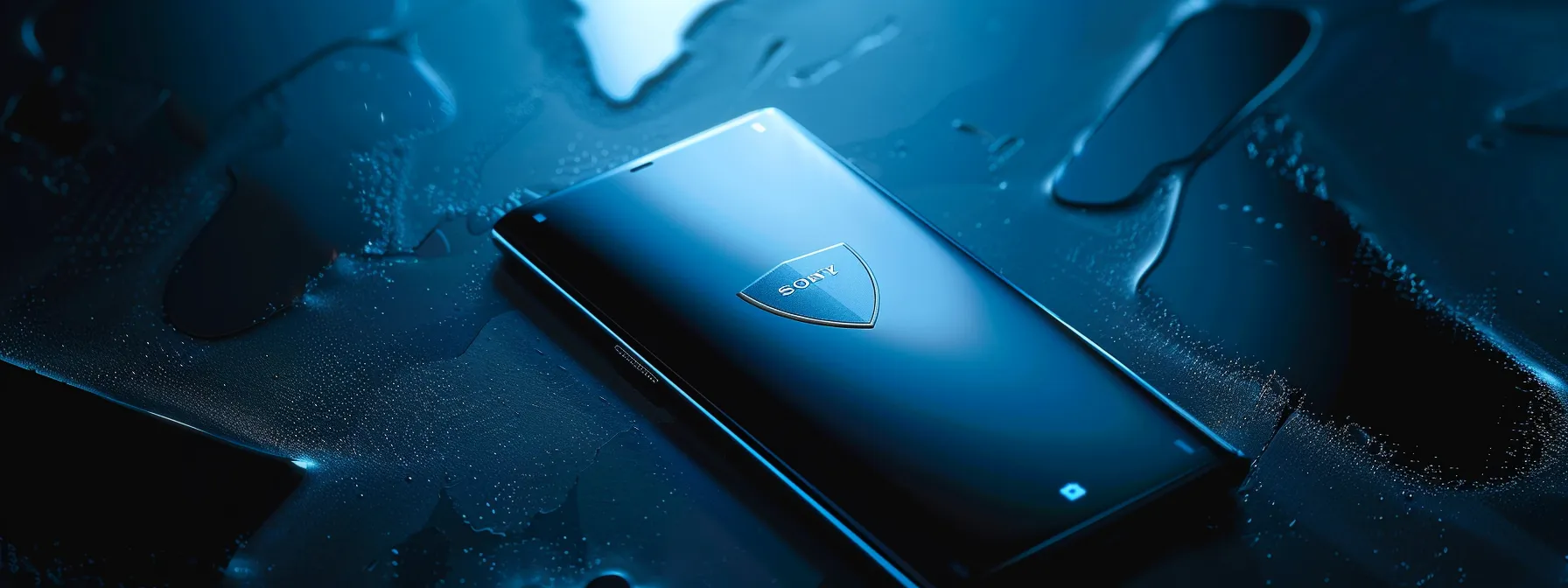 a smartphone surrounded by a shield symbolizing robust security strategies against mobile security risks.