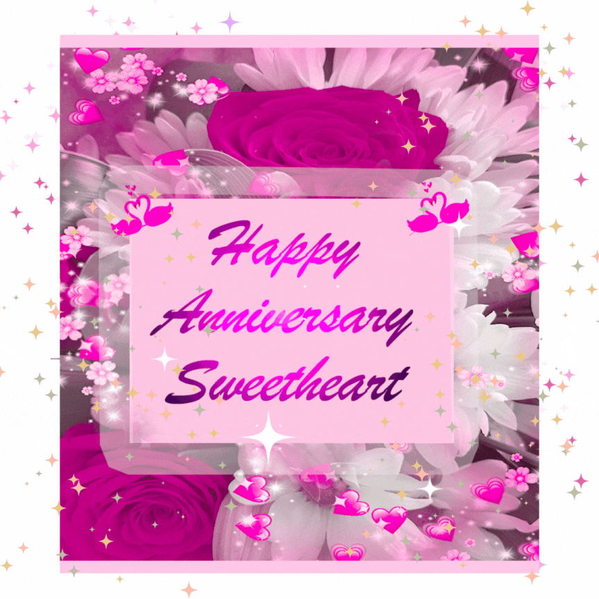 Happy Anniversary GIF Sweetheart