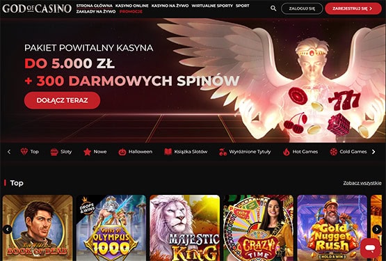 unlock God of Wins Casino daily bonus promotion