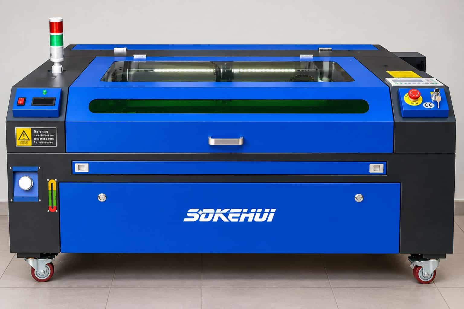 CO₂ laser pro gravírování a řezání