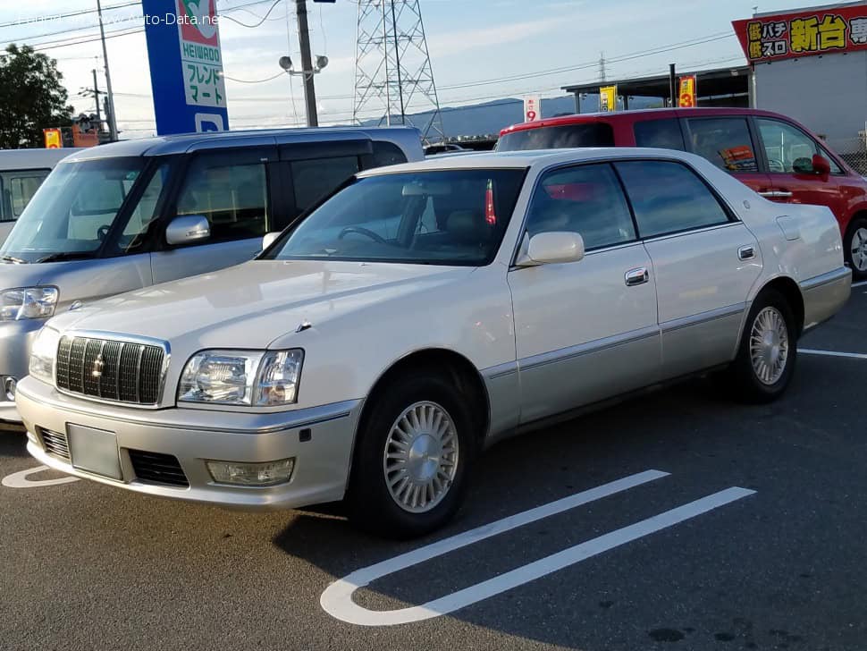 1997 Toyota Crown Majesta II (S150, facelift 1997) 3.0i V6 24V (220 Hp) Automatic | Technical specs, data, fuel consumption, Dimensions