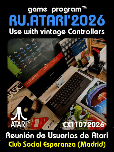 Reunión de Usuarios de Atari en Madrid, 11.07.2026. ¡Os esperamos!