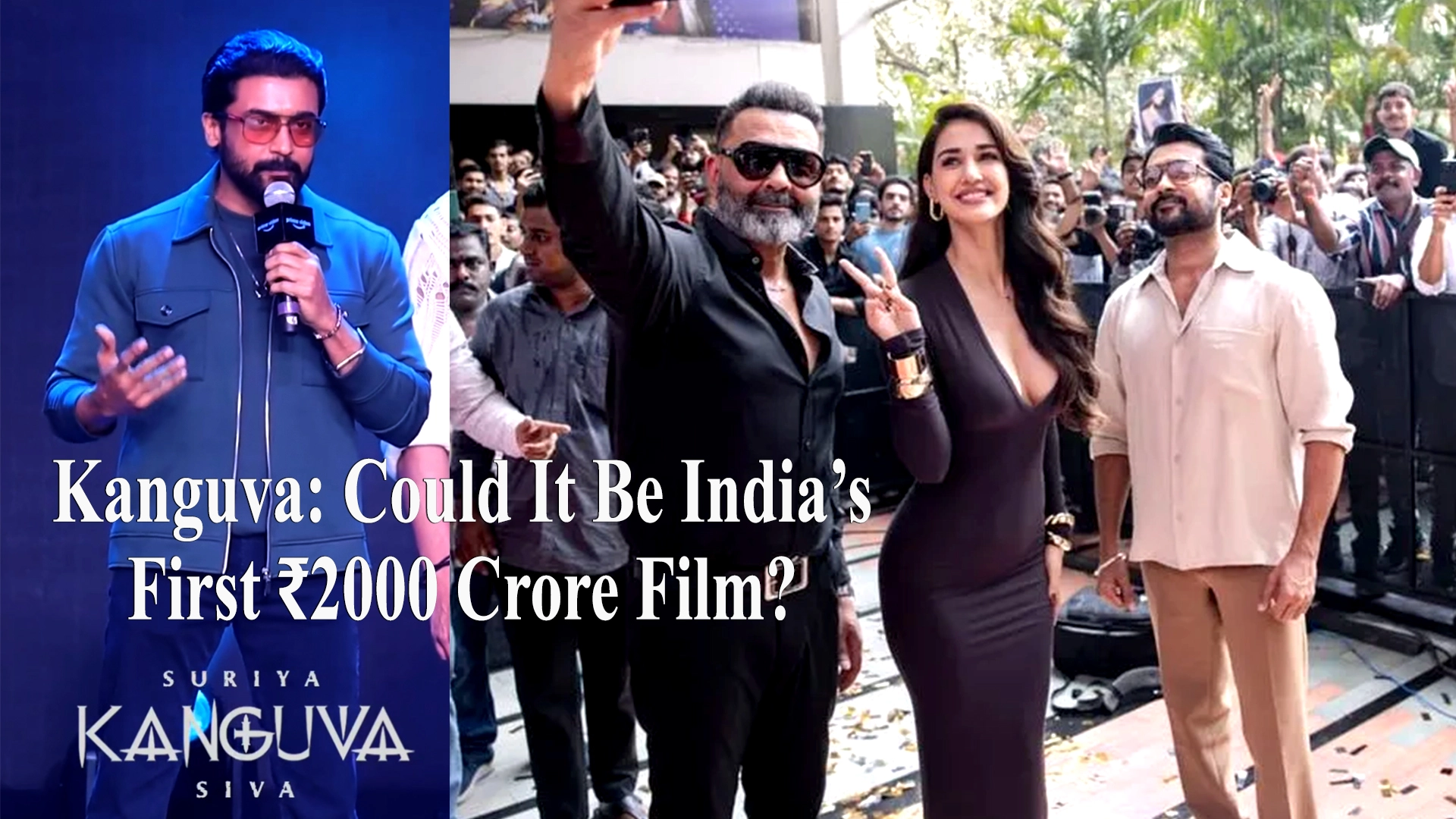 Kanguva Could It Be India's First ₹2000 Crore Film Suriya says, Why not