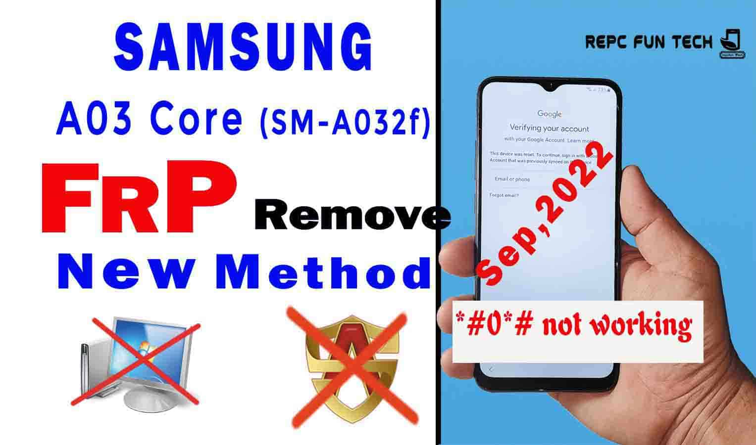 samsung a03 core frp unlock