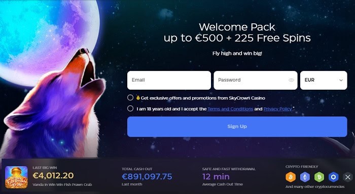 spiele Skycrown Casino registrierungsbonus