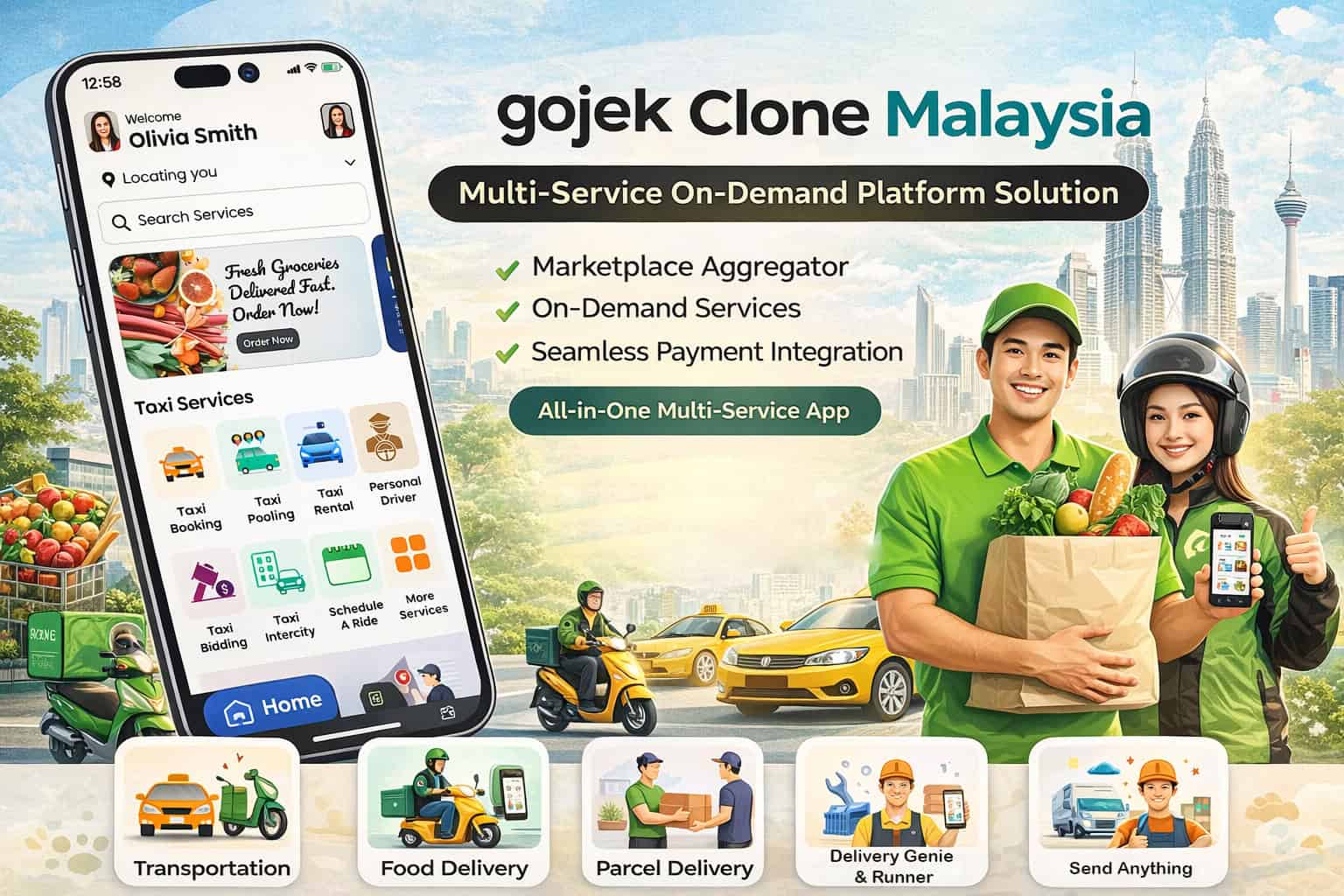 Gojek Clone App in Malaysia