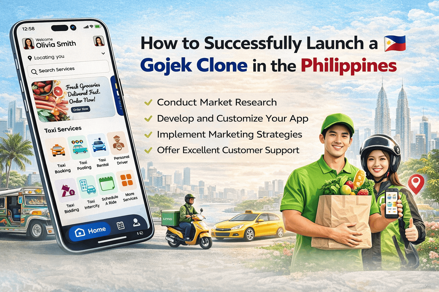 Gojek Clone in the Philippines