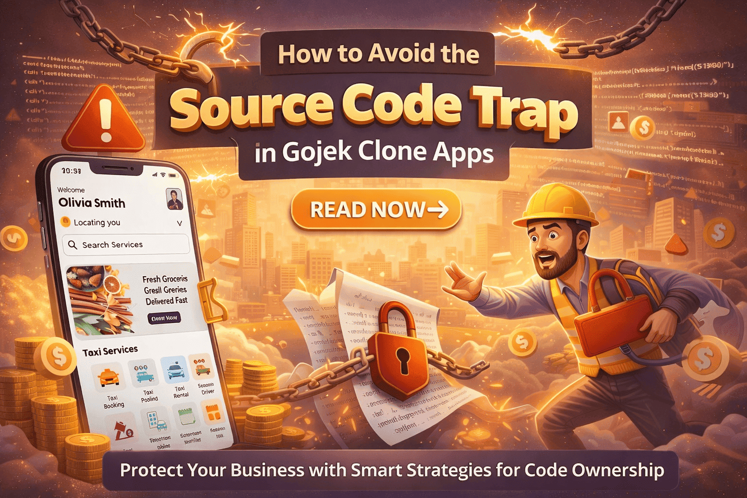 How to Avoid the Source Code Trap in Gojek Clone Apps