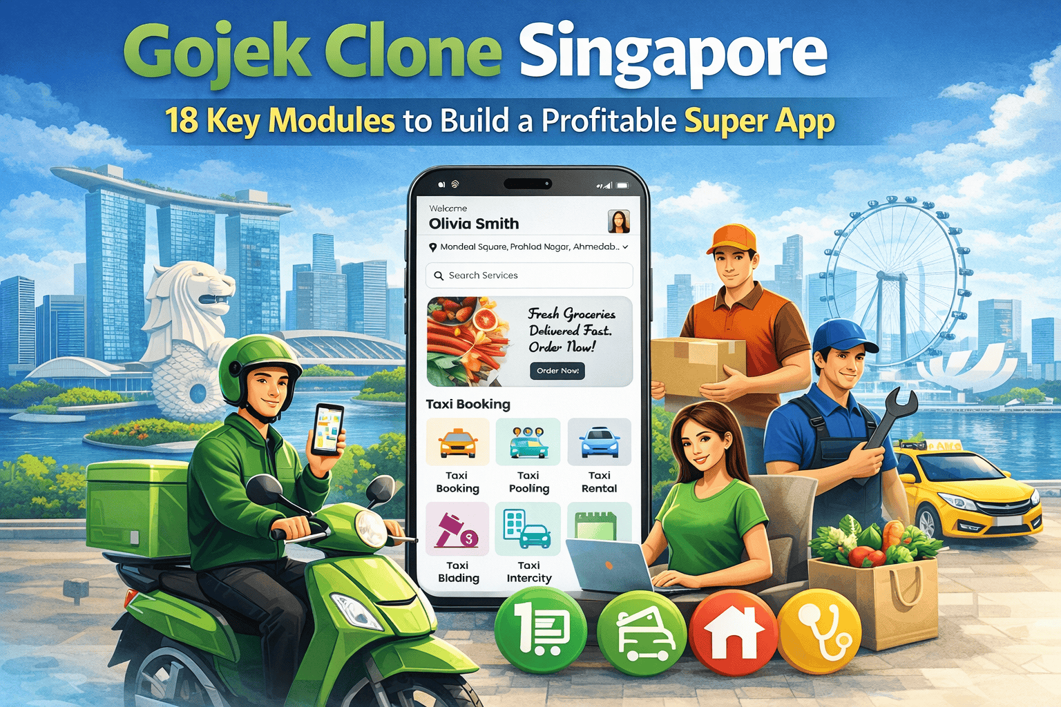 gojek clone singapore