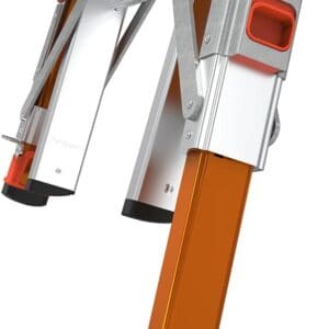 Little Giant Revolution Ladder, Leg Levelers, 18 ft Reach, 13117-801 - Image 2