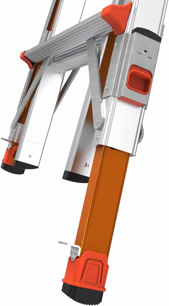 Little Giant Revolution Ladder, Leg Levelers, 18 ft Reach, 13117-801 - Image 2