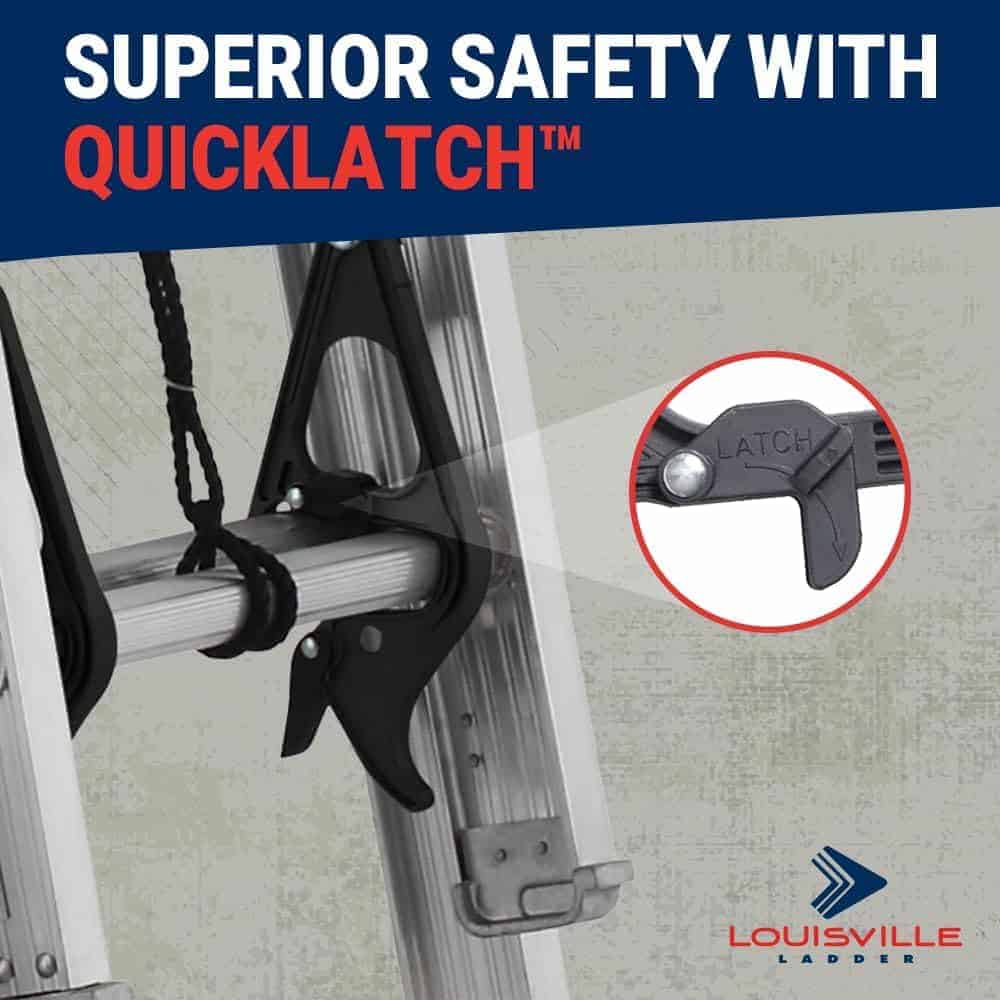 Louisville Ladder 28 ft Aluminum Extension