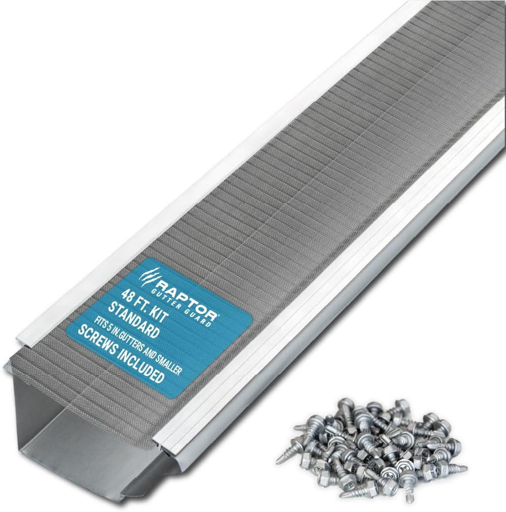 Raptor Micro-Mesh Gutter Guards 48 Ft.