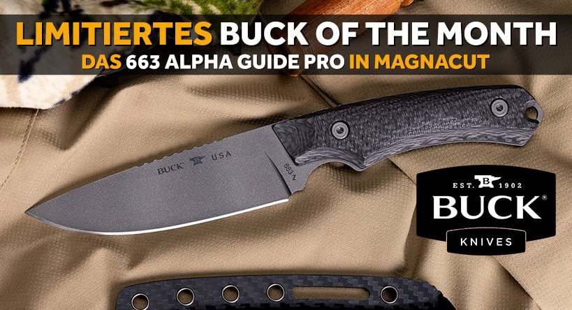 Limitiertes Buck of the Month - Das 663 Alpha Guide Pro in MagnaCut