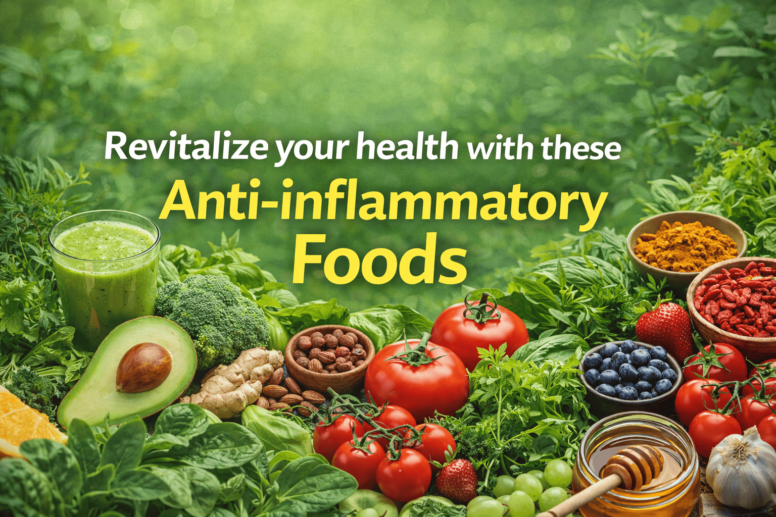 Revitalize health- Anti-inflammatory foods-Video