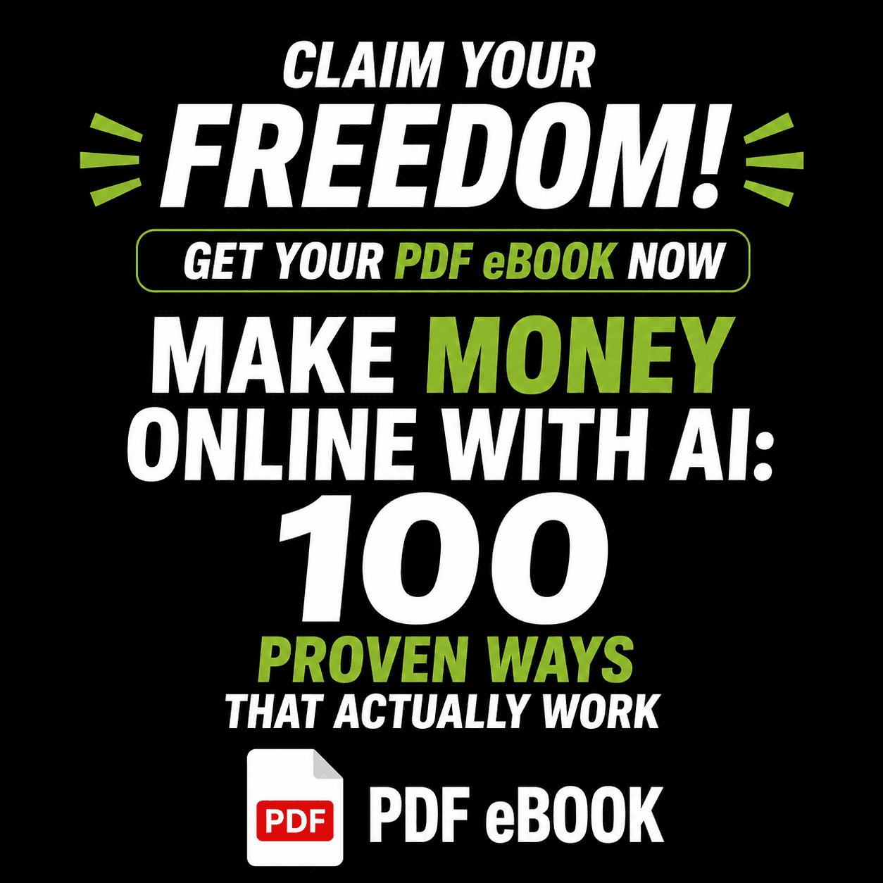 Make Money Online with AI: 100 Prompts That Actually Work