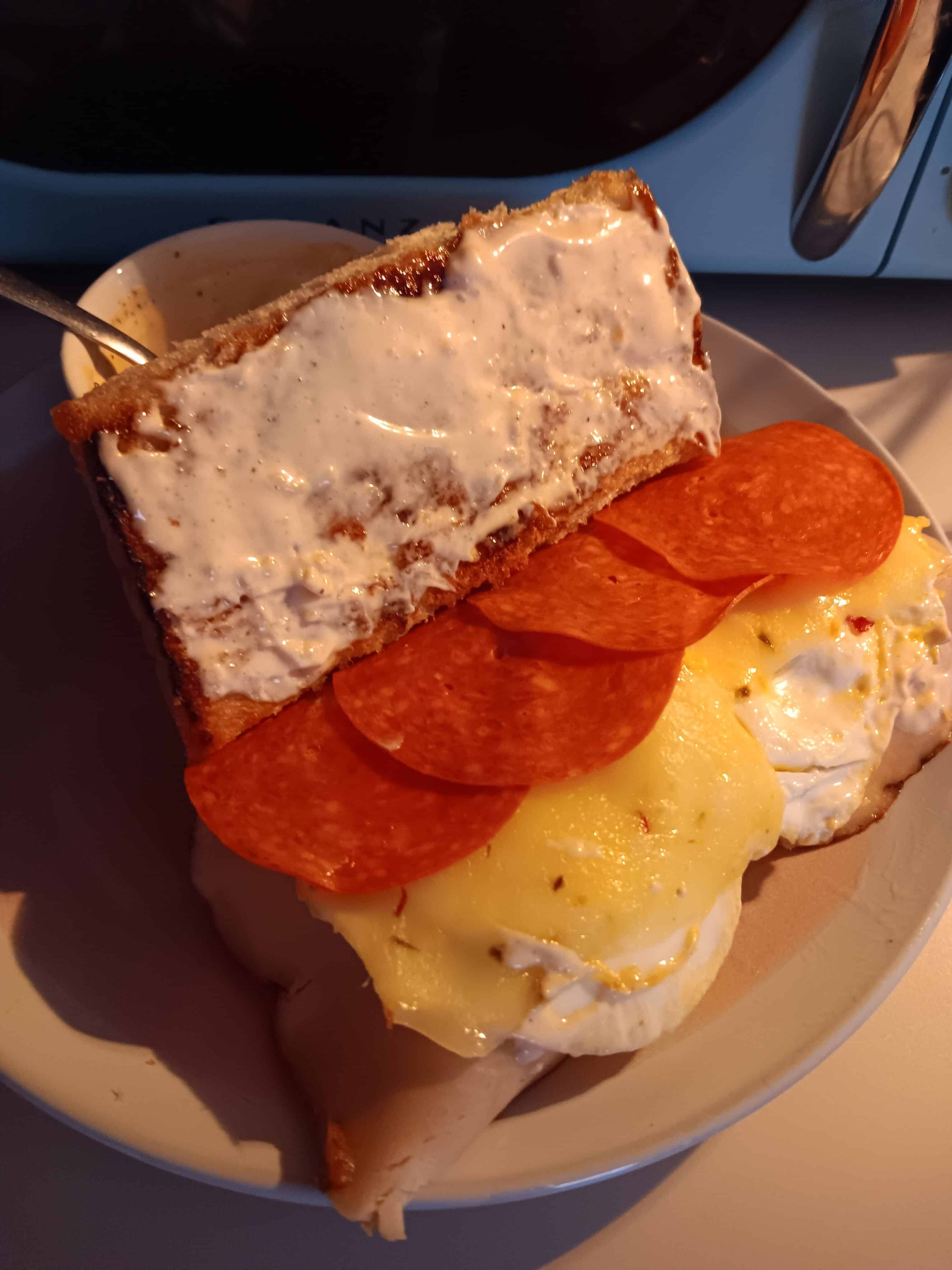 easy, quick, southern, spicy, Italian, turkey, ghost pepper, cheese, sandwich, recipe