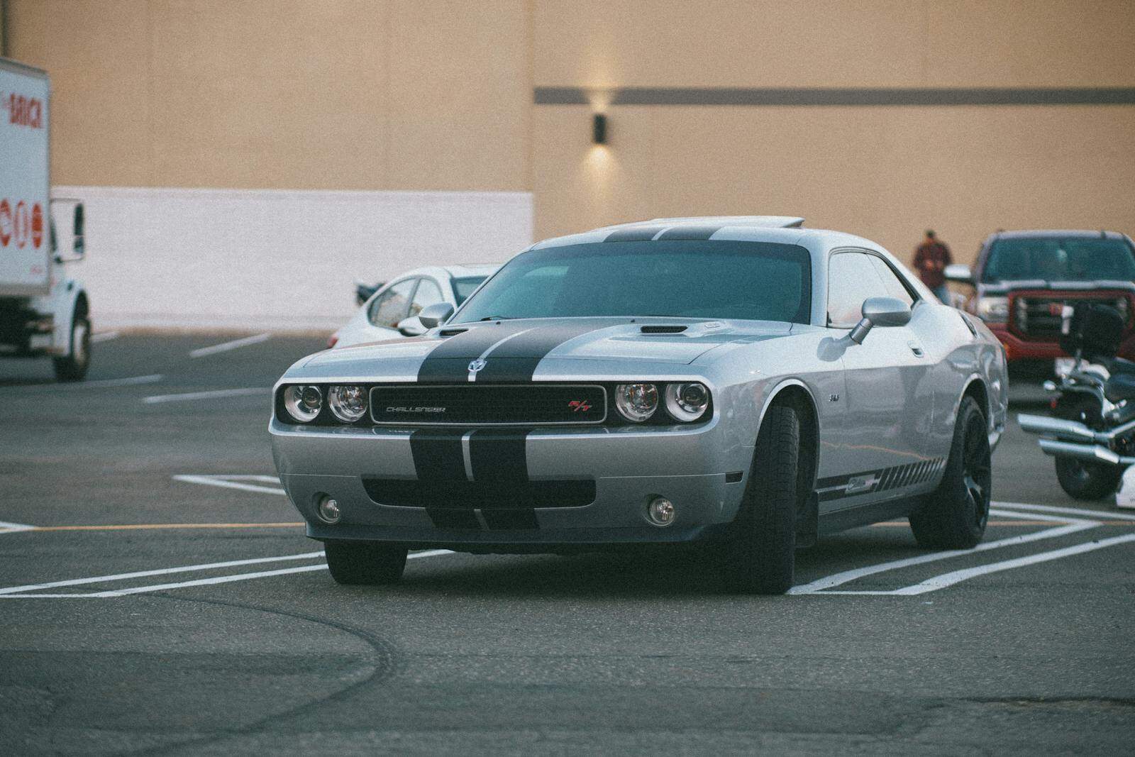 Dodge Challenger wreck, bizarre car accident, neighborhood accident story, single-car accident, morning commute crash, strange accident, close-to-home wreck, neighborhood car crash, totaled Dodge Challenger