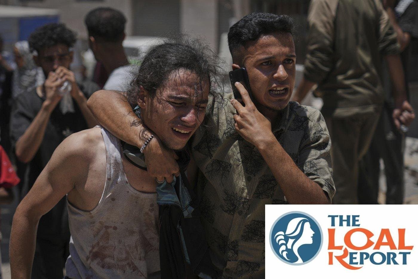 Officials say that 85 Palestinians seeking assistance are killed in Gaza as Israel has widen withdrawal orders.