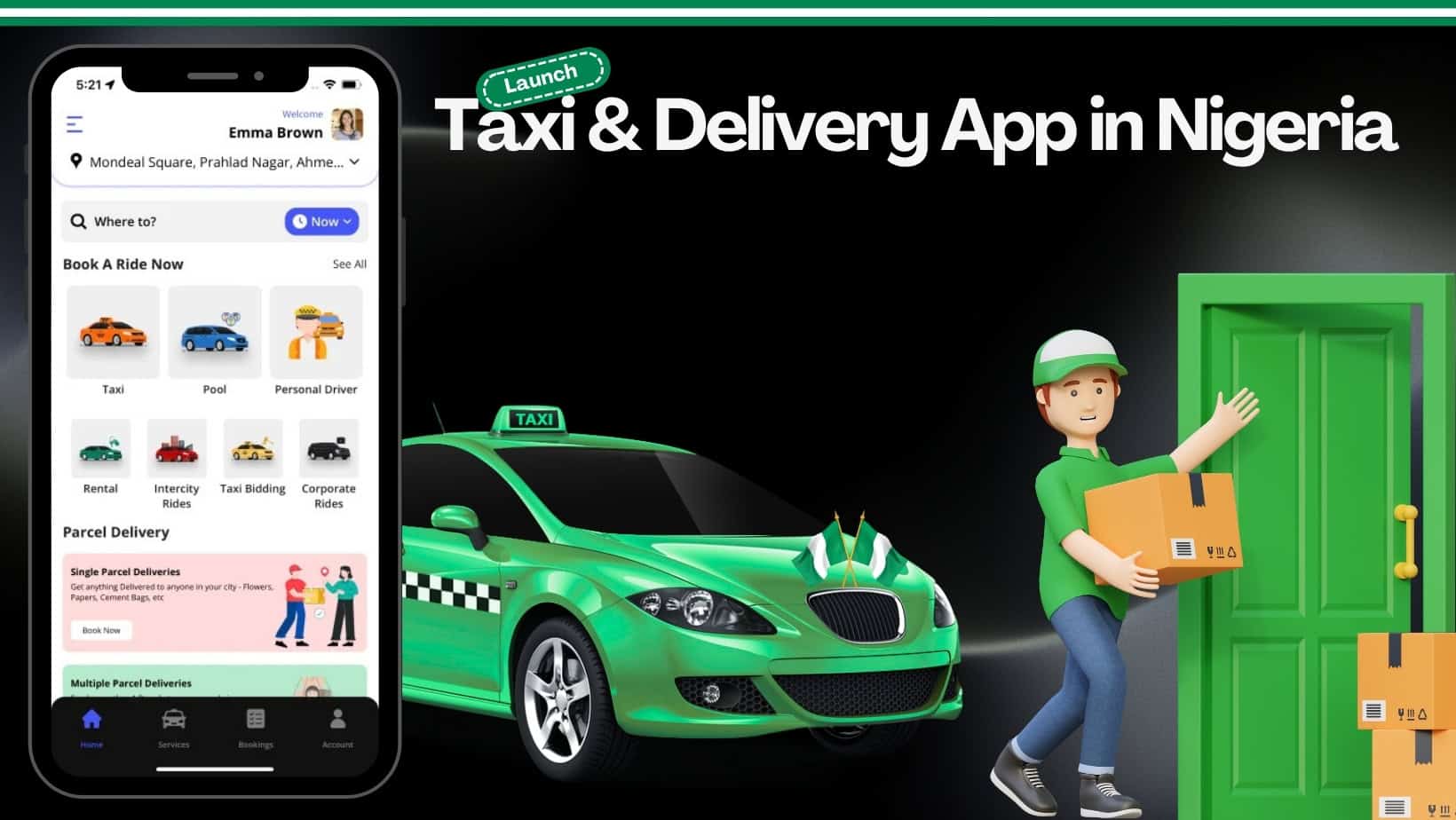 Taxi and Delivery App in Nigeria